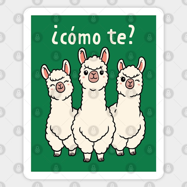 Como Te Llamas? Magnet by GoshWow®